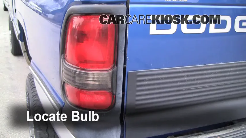 1997 Dodge Ram 2500 5.9L V8 Standard Cab Pickup Lights Reverse Light (replace bulb)